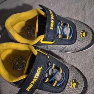 PAW Patrol Kids' Grey and Yellow Athletic Shoes
